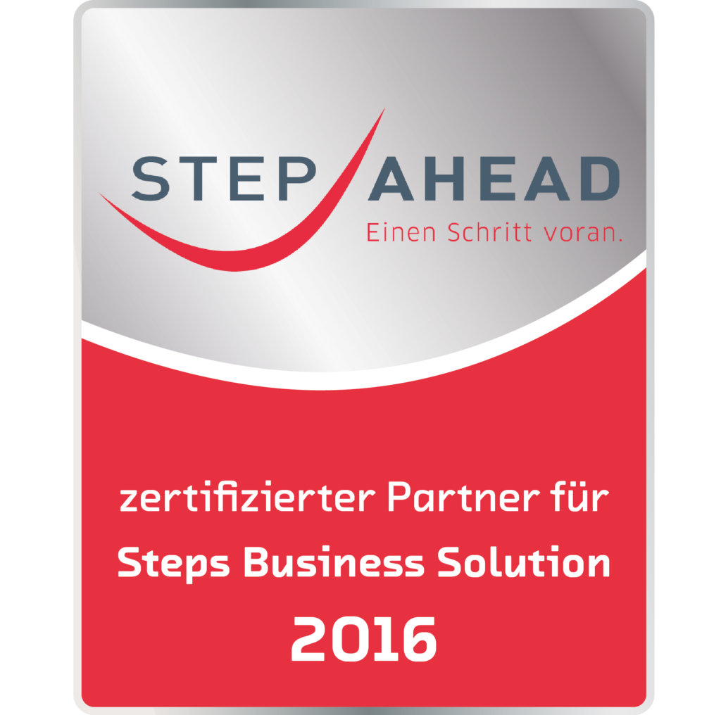 jucom ist zertifizierter Parnter für die Steps Business Solution 2016